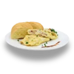 Omelette, Pan y Latte