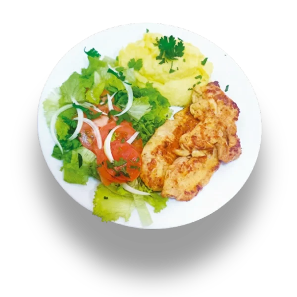 Pechuga con puré