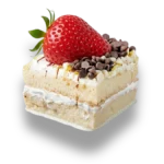 Porción de tres leches