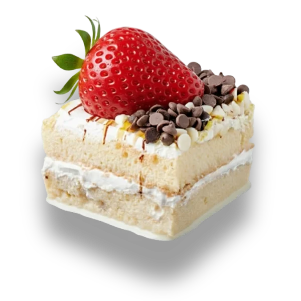 Porción de tres leches